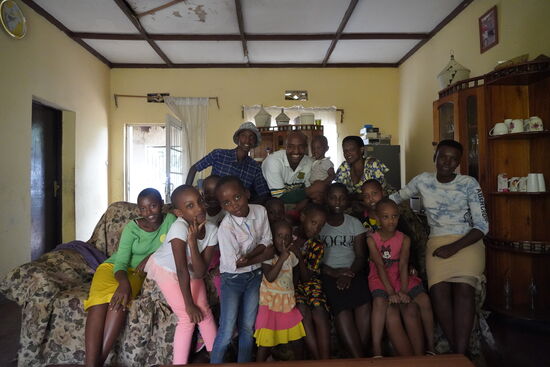 Diese ganze Bande war zur Begrüßung da