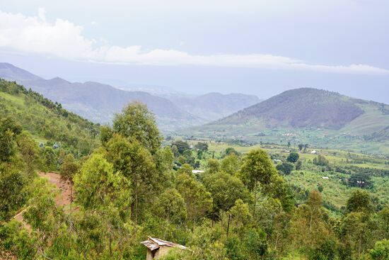 Eine sehr schöne Landschaft hier
