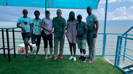 Ein Gruppenbild zum Abschied…es war auch ohne Bootstour ein schöner Nachmittag