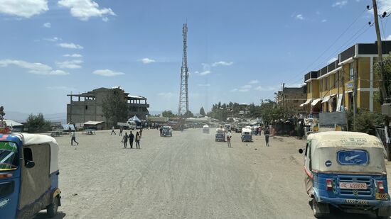 Wir sind da! Das ist „Lalibela City-Center“
