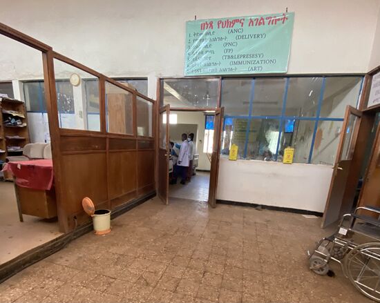 Da ist gerade Ärztevisite