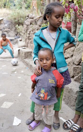 Beides Nachbarkinder