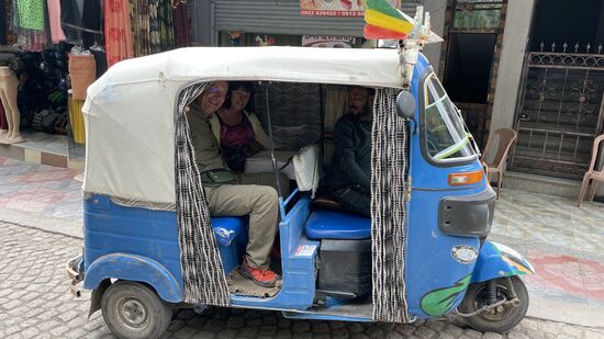 Zurück zum „Blue Nile“—wir erwarten Besuch zum lunch