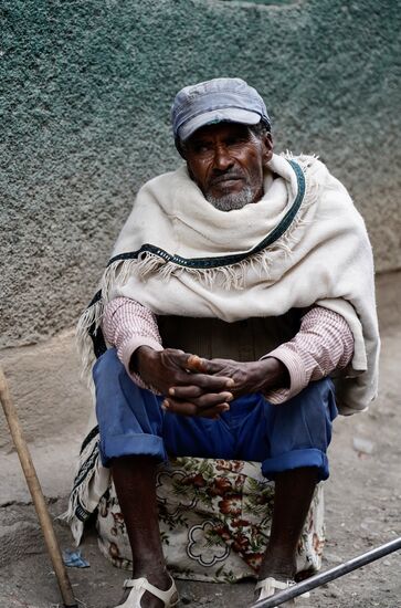 Ein Nachbar und Freund vom alten Onkel