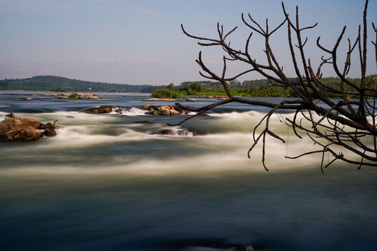 Der Tag neigt sich dem Ende. Es hat einige Male geregnet, aber der Regen war warm �