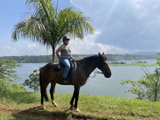 Hoch zu Ross - etwas ungewohnt aber lustig �