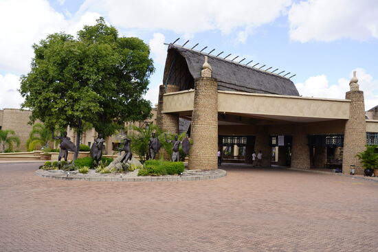 Mal ein Foto von unserem Hotel