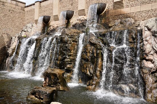 Die Victoria-Fälle in Mini-Ausgabe