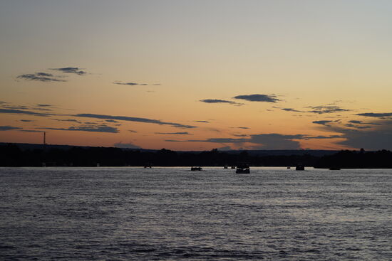 Die Sonne geht unter