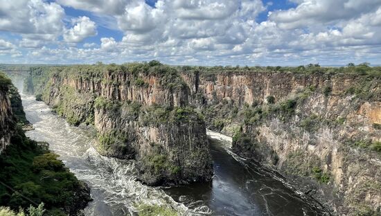 Auch eine Etage tiefer ist der Ausblick so toll!