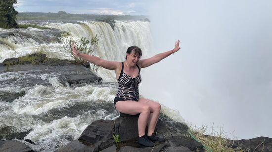 Am liebsten würde man jetzt die Fälle herunter segeln 