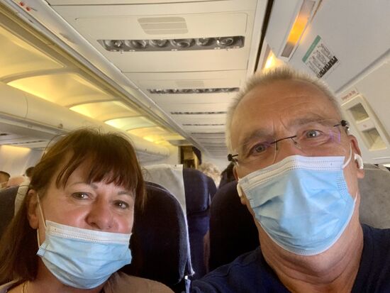 Der erste Flug geht pünktlich