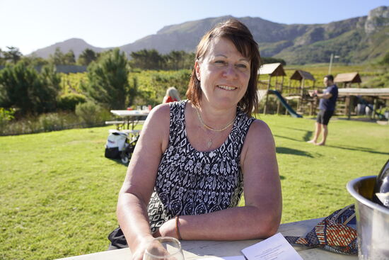 ..in den Weinbergen…