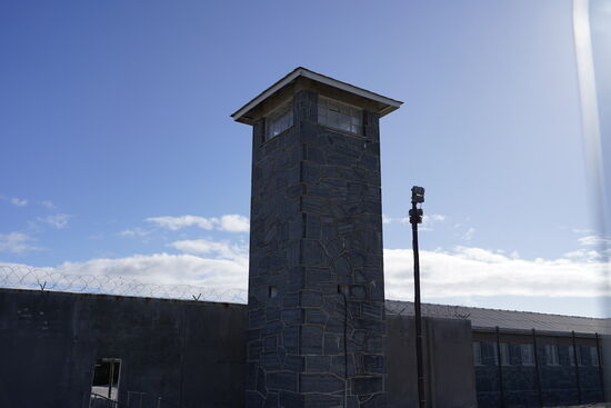 Einer der vielen Wachtürme.