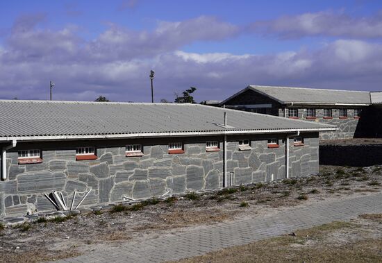 Einige Gebäude mit Zellen.