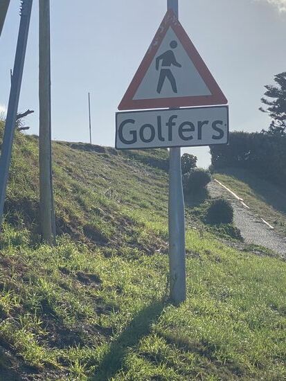 Und jetzt auch noch Golfer??