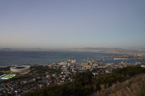 Ein letzter Blick auf Kapstadt.