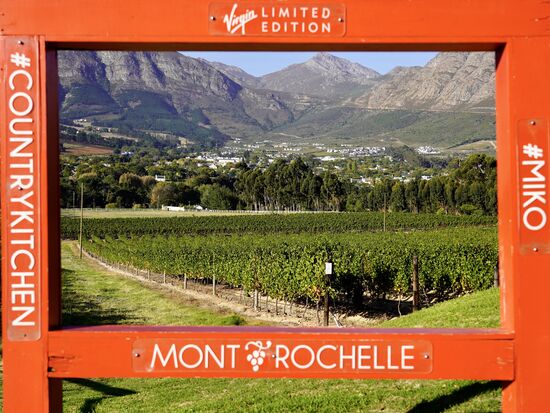 Eine Bilderrahmen-Landschaft…