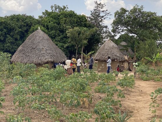 Seine Nachbarn beobachten, was hier los ist.