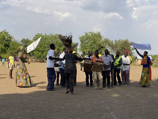 Viele Darbietungen speziell für uns einstudiert.