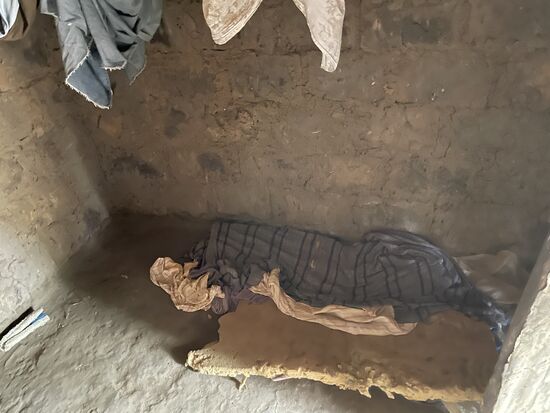 Hier hat Serena bisher geschlafen—richtig gruselig....