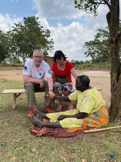 Modesta ist so dankbar und will uns garnicht gehen lassen