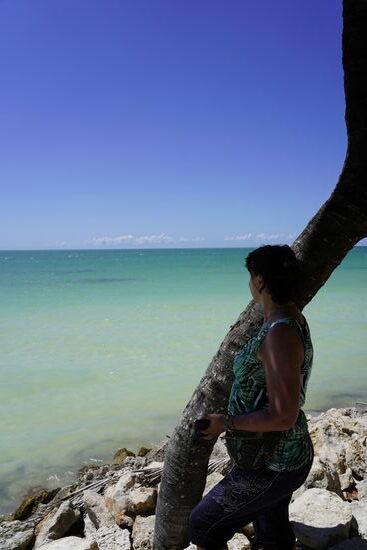 Wir fahren zurück, ans andere Ende der Insel- hier gibt es weniger Hotels, aber es wird gebaut…
