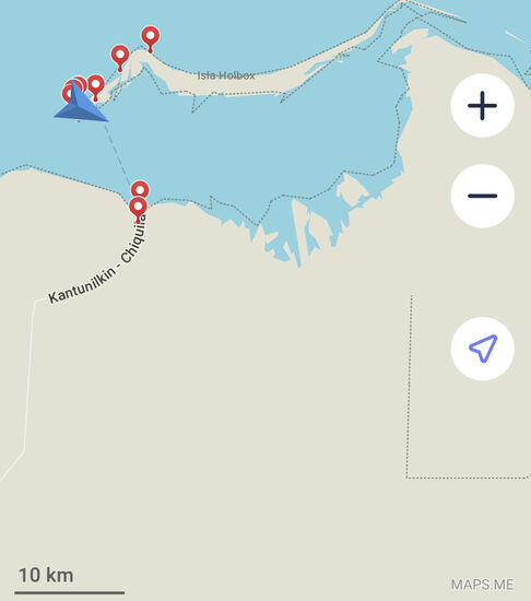 Nur ein kleiner Teil der Insel ist erreichbar, das meiste ist Naturschutzgebiet und gesperrt