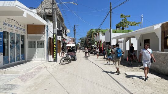 Das ist die Hauptstadt der Insel