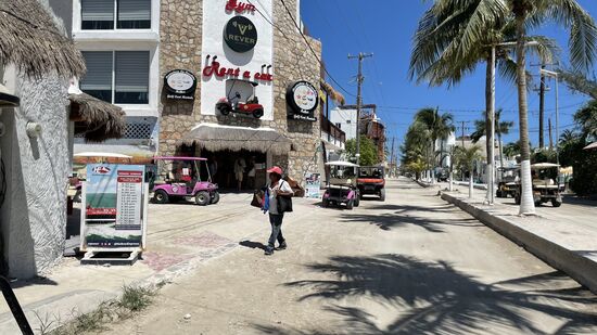 Hier kann man sich auch die fahrbaren Untersätze mieten