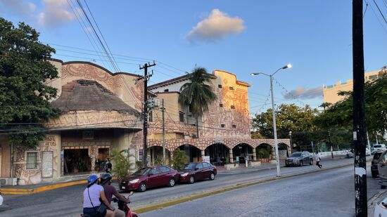 Dann gehen wir weiter zu „Las Palapas“ , das ist ein Park