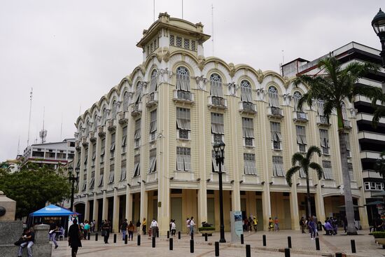 Dies ist das älteste Hotel der Stadt.
