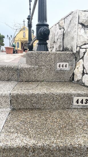 Geschafft! 444 Stufen durch das Stadtviertel Las  Peñas.