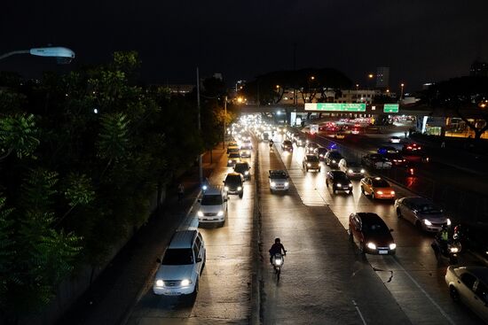 Feierabendverkehr in Guayaquil