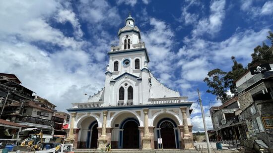 Eine schöne kleine Kapelle - leider finden um die Kapelle herum Bauarbeiten statt. Das Besichtigen und Fotografieren war nur eingeschränkt möglich.