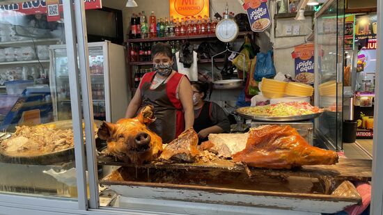 Auch hier sieht die Auslage verlockend aus, aber wir sind Papp satt!