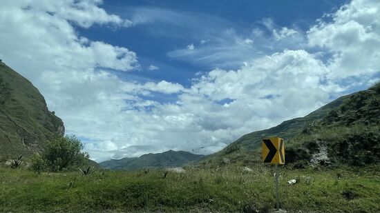 Immer wieder sind wir auf 3.500 Meter Höhe