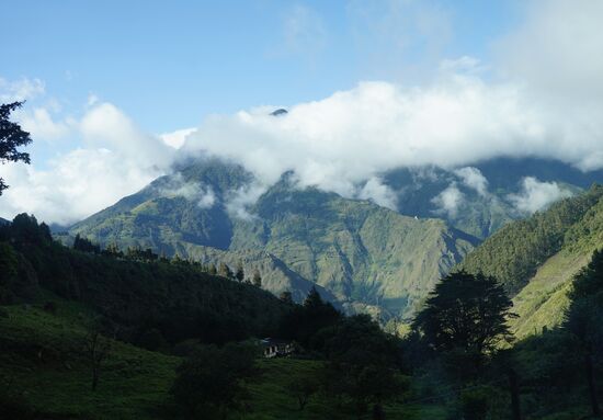 Die Rückfahrt ist genau so schön, wie die Hinfahrt.