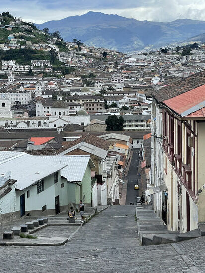 Soooo steil ist es hier!!