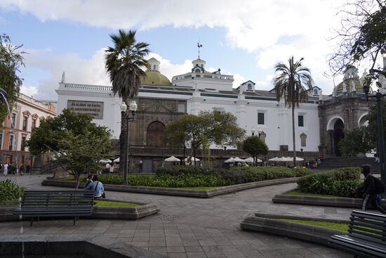 Hier das Zentrum der Stadt.