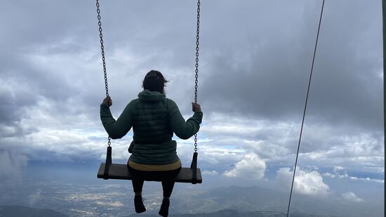 Diese Schaukeln sind auf über 4000m Höhe