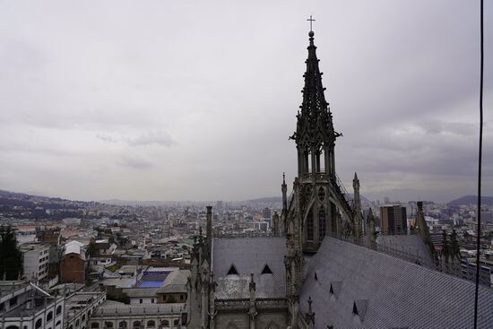 Trotzdem sind es noch einige Etagen die man zu Fuß erklimmen muß