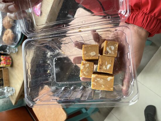 Ein typisch ecuadorianisches süßes Leckerli