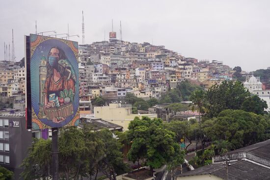 DichteBebauung im alten Stadtviertel.
