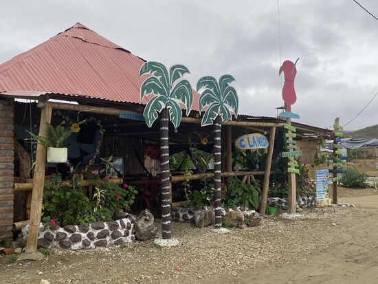 …und ein Restaurant, welches geöffnet hat!