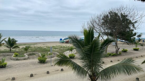 Außerdem treffen wir ein Schweizer Paar, die von den Straßensperren berichten. Viele Straßen sind gesperrt und sie kamen gestern mit vielen Stunden Verspätung hier an—hoffentlich hat sich das bin zu unserer Abreise wieder beruhigt!