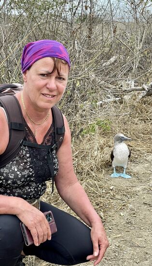 Und dann sitzen die da einfach so auf dem Weg…