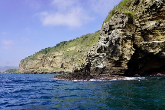 Es gibt noch einen Schnorchel-Stop und dann gehts zurück