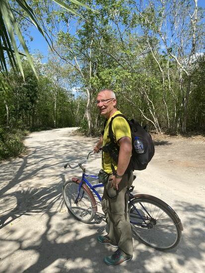 Die Leihfahrräder sind sehr abenteuerlich…