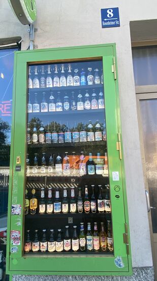Ein Kiosk mit unendlich vielen Biersorten....